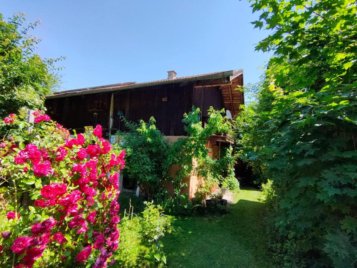 Gemuetliche Ferienwohnung Mit Kamin Und Garten Garmisch-Partenkirchen Bagian luar foto